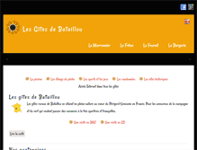 Tablet Screenshot of gitesbataillou.com